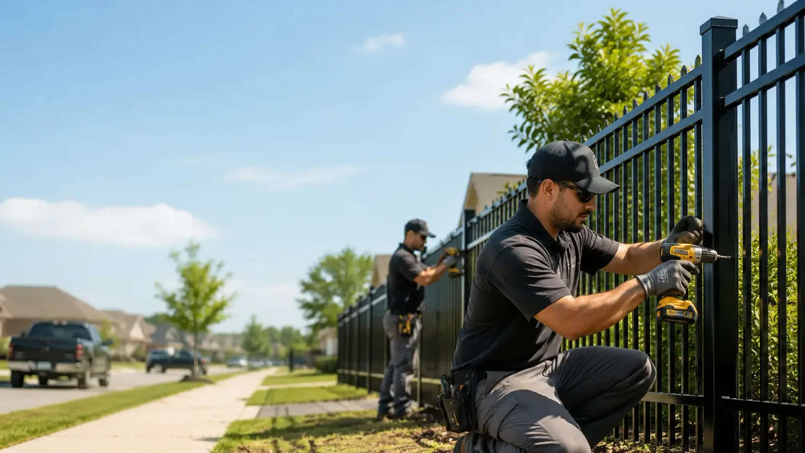 Metal Fence Installation in Maryland, NY